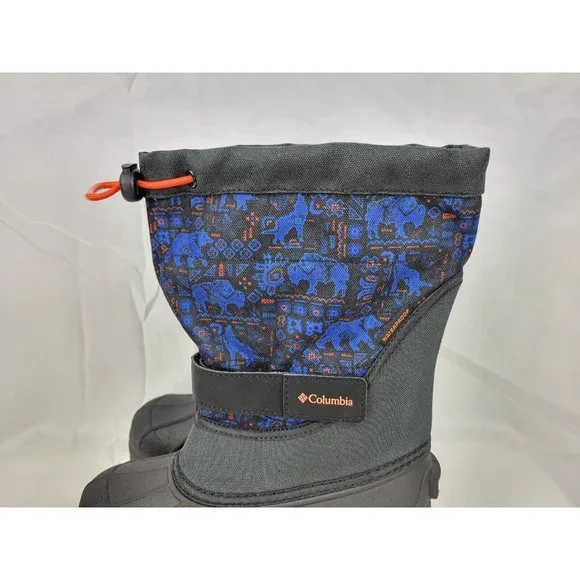 Columbia Powderbug Plus II Insulated Winter Boots Youth Kids Size 1Y BY1327-021 - Picture 7 of 10